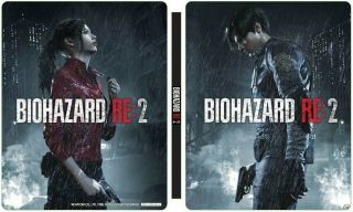 Ps4 Resident Evil Biohazard Re: 2 Geo Ltd Steel Book Steelbook W/out Game Soft