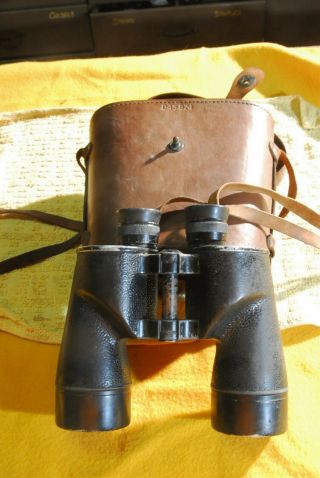 Wwii Vintage Us Navy Buships 1941 Bausch And Lomb Military Binoculars