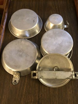 Pre Ww1 1915 Era Boy Scouts Of America Matching Issue Wear Ever “888” Mess Kit