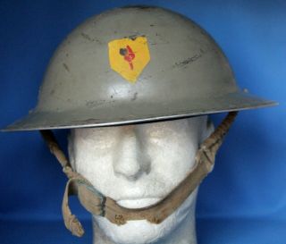 Ww2 Irish Army Mk.  Ii Helmet - Eastern Command Insignia