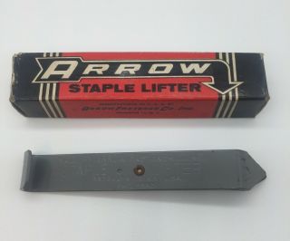 Vintage Arrow Fastener Co.  Staple Lifter Brooklyn Ny