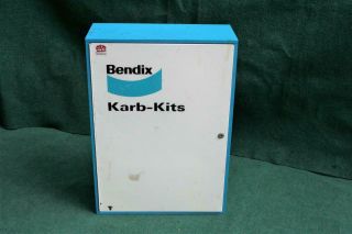 Retail Automotive Display Cabinet Bendix Karb Kits Carburetor Shop Parts Storage