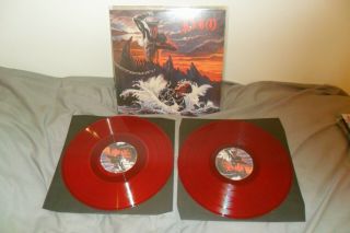 Dio - Holy Diver Limited Edition 2 X Lp Red Vinyl Heavy Metal Rock Nm/ex/vg