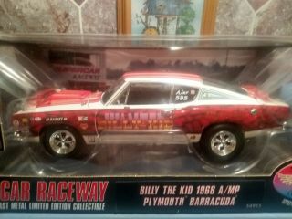Billy The Kid Stepp 1/18 Scale A\mp Barracuda Diecast.  Rare,  Hard To Find