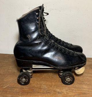 Vintage Mens Riedell Roller Skates Sz 12.  5