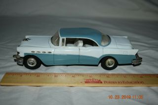 Vintage 1957 Amt Buick Roadmaster Dealer Promo Model Car