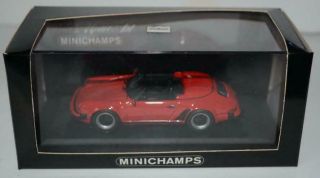 Minichamps 1:43 - Porsche 911 Speedster 1988 - Red 066130