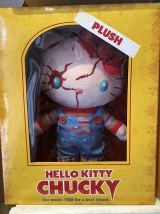 Sanrio Hello Kitty Chucky Big Plush Usj Halloween Limited