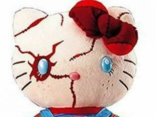 SANRIO HELLO KITTY Chucky BIG Plush USJ Halloween Limited 3