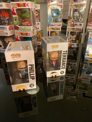 Funko Pop South Park 11 Terrance and 12 Phillip Vinyl Figures BOTH CHASE RARE 3