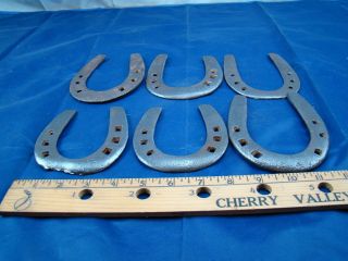 Vintage Horseshoes Wire Brushed Cleaned - Lucky - Craft - Hobby - Decor - Kitchen - Garden