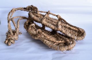 Japanese Old Straw Sandals Waraji (3)