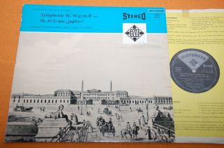 Keilberth Mozart Symphonies Nos.  40 & 41 Telefunken Ed1 B/s Stereo Slt 43038 Ex,
