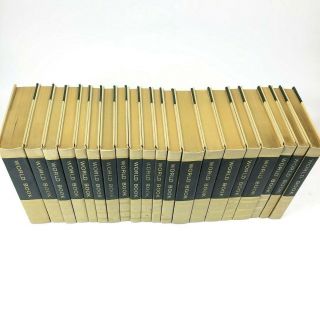 Vintage The World Book Encyclopedias Complete Set A - Z 1968 20 Vol.  Hardcover Set 3