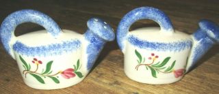 VINTAGE PV WATERING CAN SALT & PEPPER SHAKERS MADE IN FRANCE 2