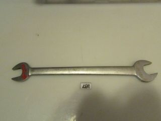 Vintage Craftsman No 3 Tappet Wrench 5/8 " X 11/16 " Double Open Mechanic Tool