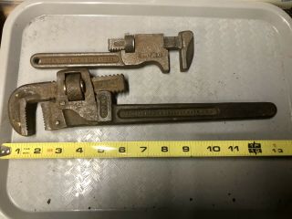 Vintage 8” And 14” Trimo Adjustable Wrenches
