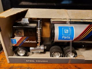 Vintage 1991 Nylint Steel Toys 990 - Z GM Goodwrench Tanker Transport Truck 2