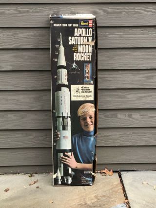 Revell 1969 1:96 Apollo Saturn V Moon Rocket Plastic Model H - 1843:1200 3