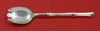 Bamboo By Tiffany And Co Sterling Silver Ice Cream Dessert Fork Custom 5 3/4 "