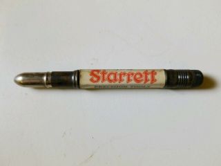 Vintage Bullet Pencil Starrett Steel Tapes Hack Saws Precision Tools Square