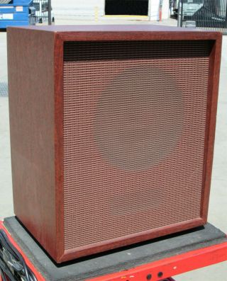 Vintage Speaker Cabinet W/ 12 " University Model 6201 Loudspeaker 25w 8ohms