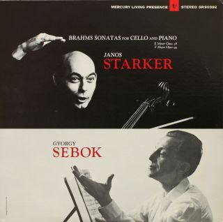 Mercury Sr - 90392: Brahms - Two Cello Sonatas / Janos Starker / Sebok / Tas