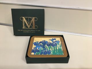 The Metropolitan Museum Of Art Coasters Japanese Irises By Jason Rectangular
