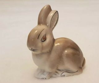 Collectable Vintage Chodzież Polish Factory Rabbit Ornament.