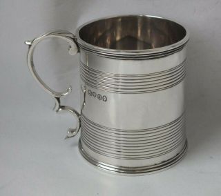 Antique William Iv Solid Sterling Silver Cup/ Mug 1835/ H 6.  3 Cm/ 105 G