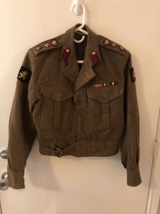 Korean War British/commonwealth Colonel’s Uniform/jacket/blouse - Ww2 Vet