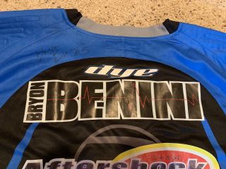 Professional Pro Chicago Aftershock Bryon Benini Paintball Jersey Xxl Vintage