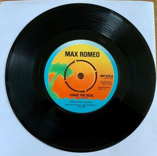 Max Romeo / The Upsetters / Prince Jazzbo ‎– Chase The Devil 7 " - 1976 Uk Island