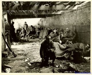 Press Photo: D - Day Tired Us Combat Infantry Rest In Liberated French Farm; 1944