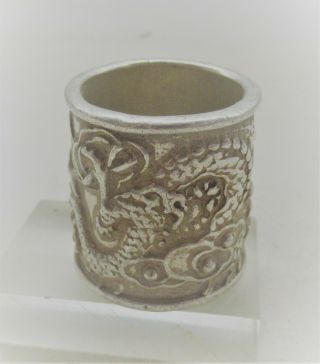Lovely Antique Chinese Silver Ring