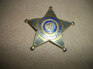 Obsolete Wicomico County,  Md.  Deputy Sheriff Star Badge / Patch 2