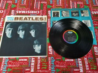 The Beatles Lp Record Meet The Beatles,  Capitol Mono 1964