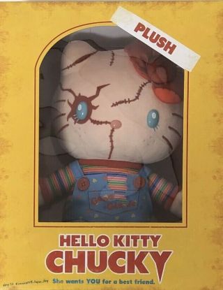 Sanrio Hello Kitty Chucky Big Plush Usj Halloween Limited Nib