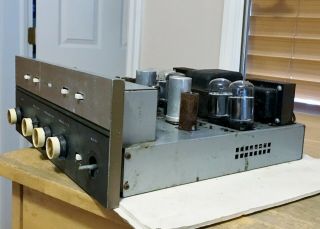 Vintage 1960 ' s Bogen Integrated Tube Amplifier DB230 A AS - IS 3