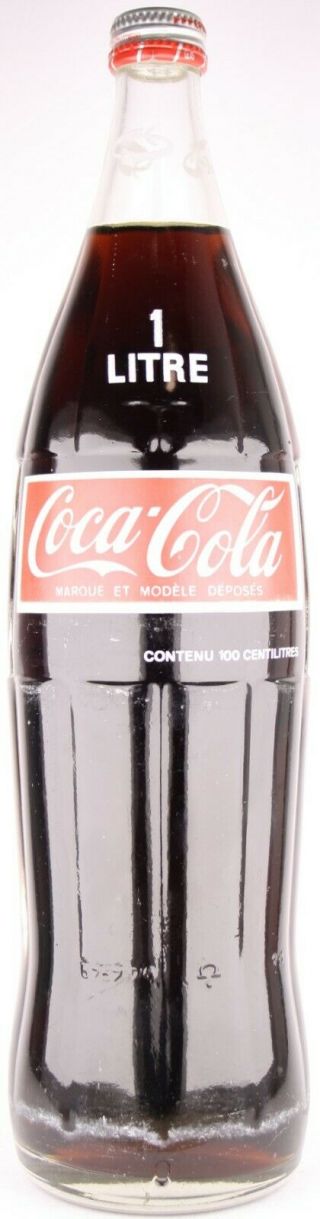 Ivory Coast? 1976 1 Liter Coca - Cola Acl Bottle