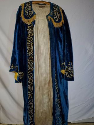 Antique Odd Fellows Blue Vice Grand Robe