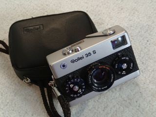 Vintage ROLLEI 35 S 35mm Range Finder Film Camera 2