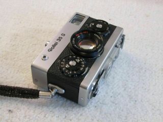 Vintage ROLLEI 35 S 35mm Range Finder Film Camera 3
