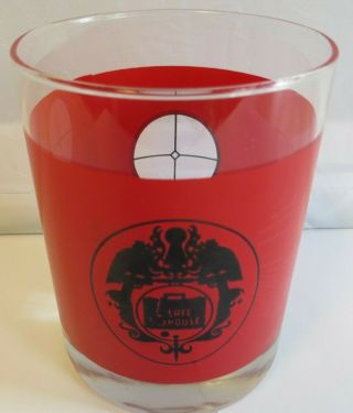" Safe House " Souvenir Glasses Red Target Milwaukee Wisconsin