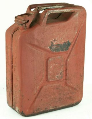 Wwii Jerry Can Wehrmacht 20 L 1945 Kraftstoff Repainted German Ww2