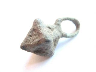 Ancient CELTIC Druids Bronze Amulet / Talisman - 700 BC Hallstatt culture 2