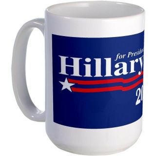 11 Ounce Hillary Clinton For President 2016 - White Ceramic Coffee Cup