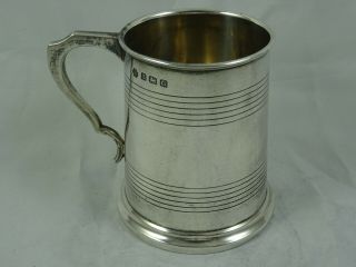 Quality Solid Silver Tankard,  1931,  218gm