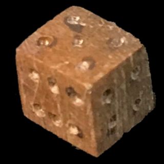 Very Rare Ancient Roman Period Gaming Dice 2nd - 3rd Cent Ad (1)