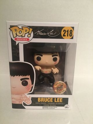 Funko Pop Movies Enter The Dragon Bruce Lee 218 Bait Exclusive